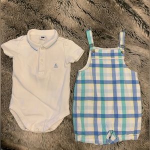 Janie and Jack Romper and onsie set 6-12 month
